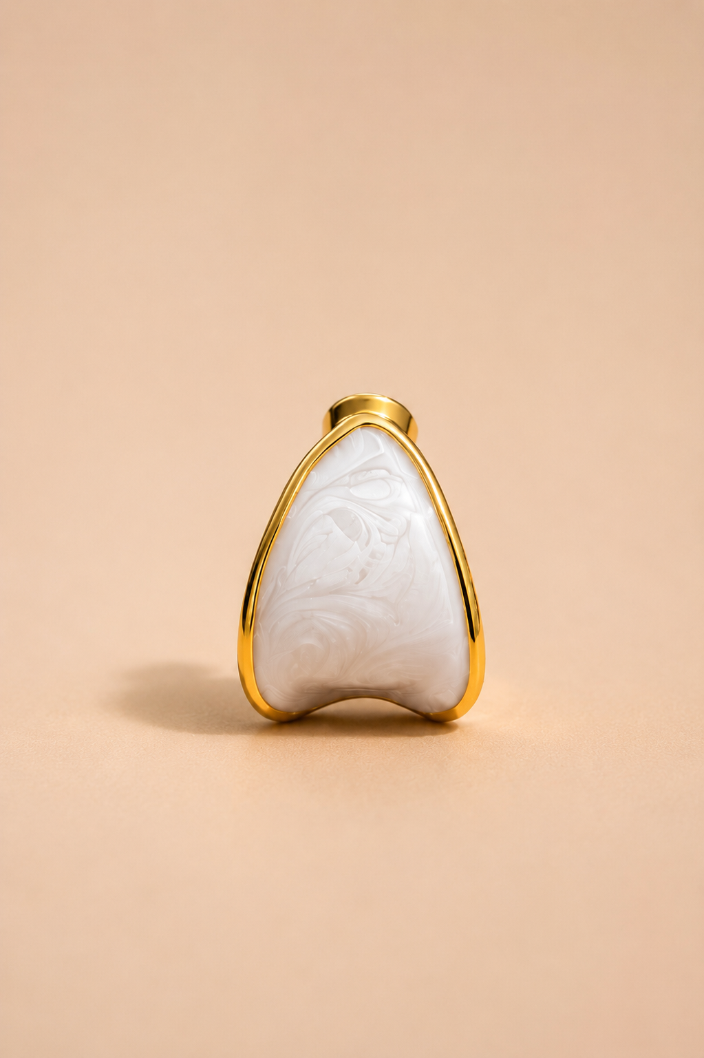 Ivory Muse Sculpted Stud Earrings