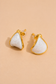 Ivory Muse Sculpted Stud Earrings